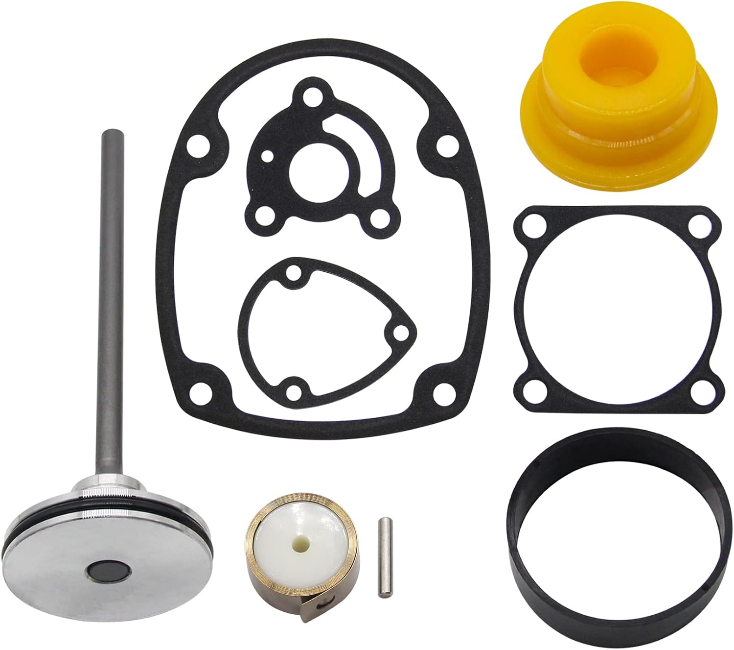 HAKATOP 877-323 878-303 Piston Driver Ribbon Spring Cylinder Ring & Gasket kit for Hitachi NR83A NR83A2 NR83A3 NR83A5 NR83A2(S) DBM83-04 Air nail gun parts