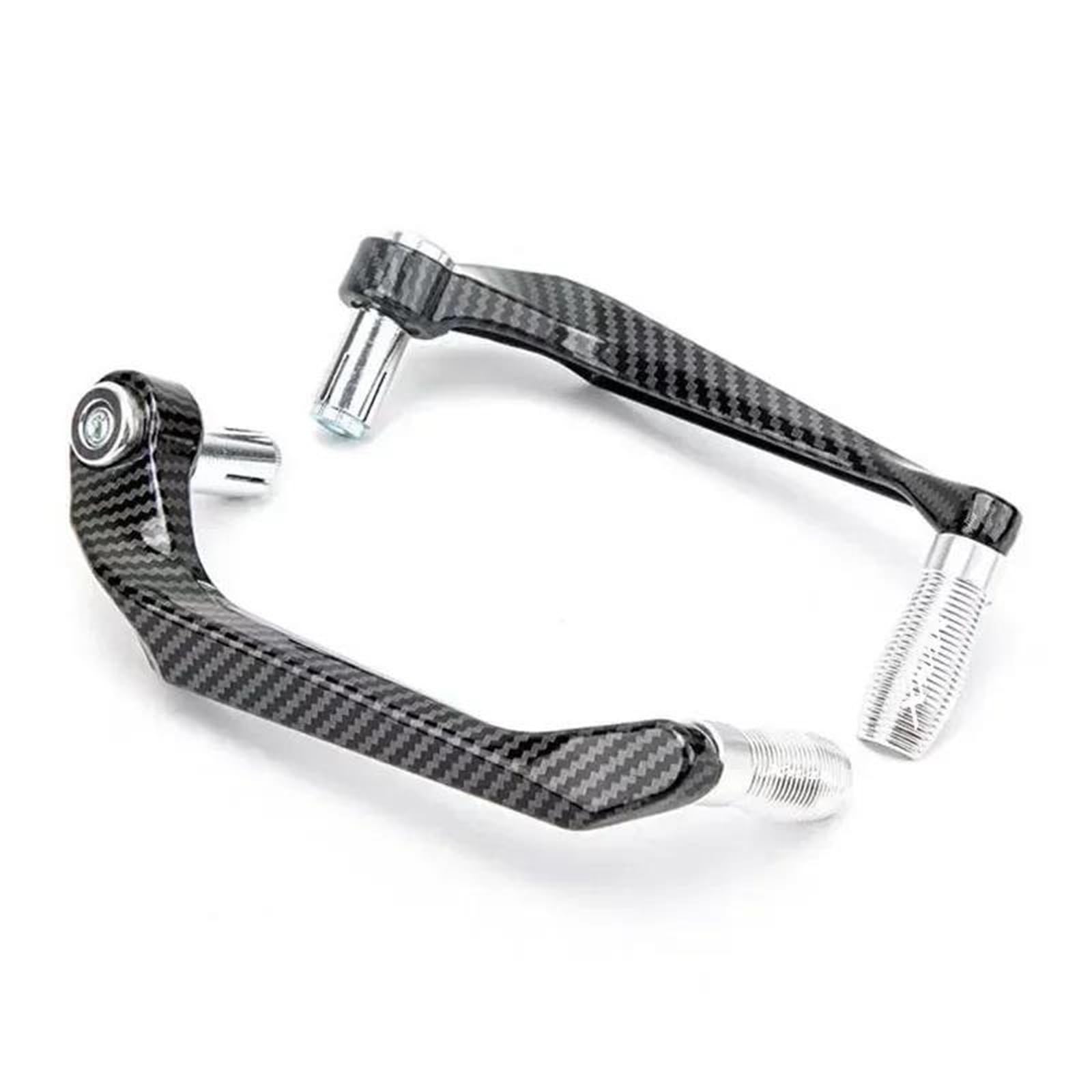 Xeflp Silver Motorcycle Handguards For Y-Amaha Xmax 300 125 Xmax300 Xmax250 Xmax400 Xmax125 Motorcycle Handlebar Brake Clutch Levers Guard Protector(Silver)
