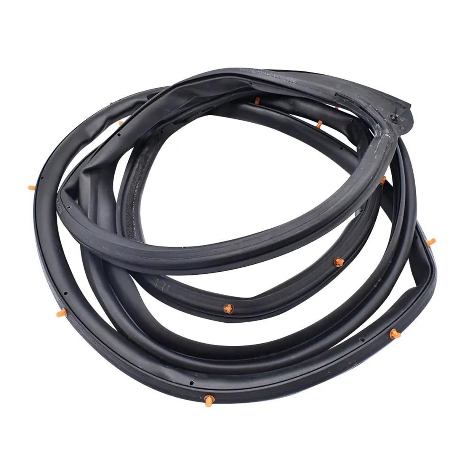 Ujnheq Front Left Left Front For Crv Gen3 2002-2006 Door Weatherstrip Moulding Seal Weather Strip Outer Rubber Accessory Insulation Seal(Front Left)