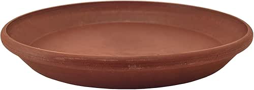 PSW Pot Collection AP35TC 14-inch Plastic/Stone/Wood Composite Plant Saucer Drip