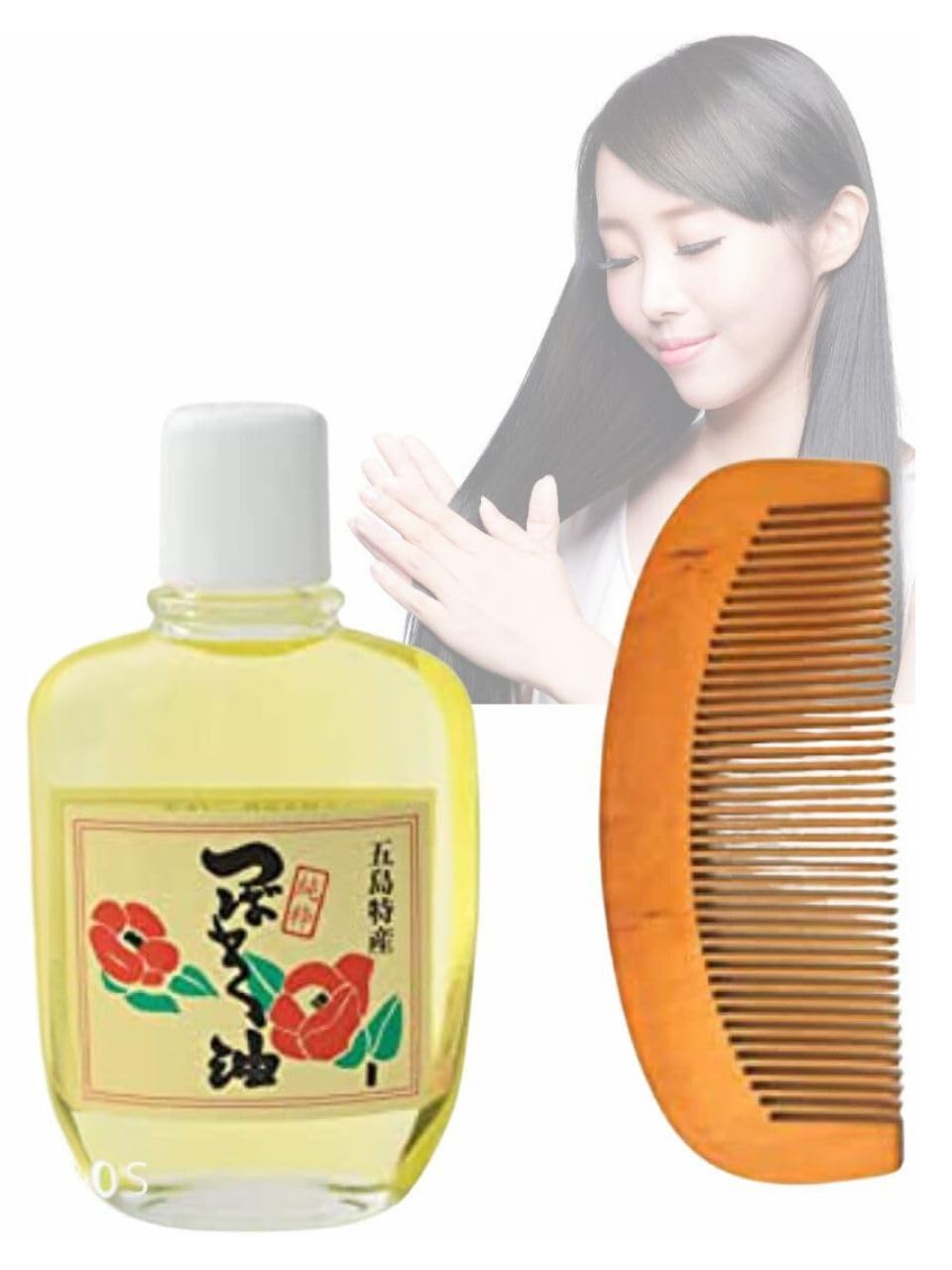 Amazon | 上五島産 純粋椿油 つばき油 100cc 2個セット くし付き (丸く