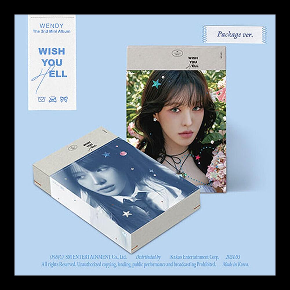 Red velvet レドベル ウェンディ アルバム WENDY - Red Velvet Wendy WISH YOU HELL 2nd Solo Mini Album