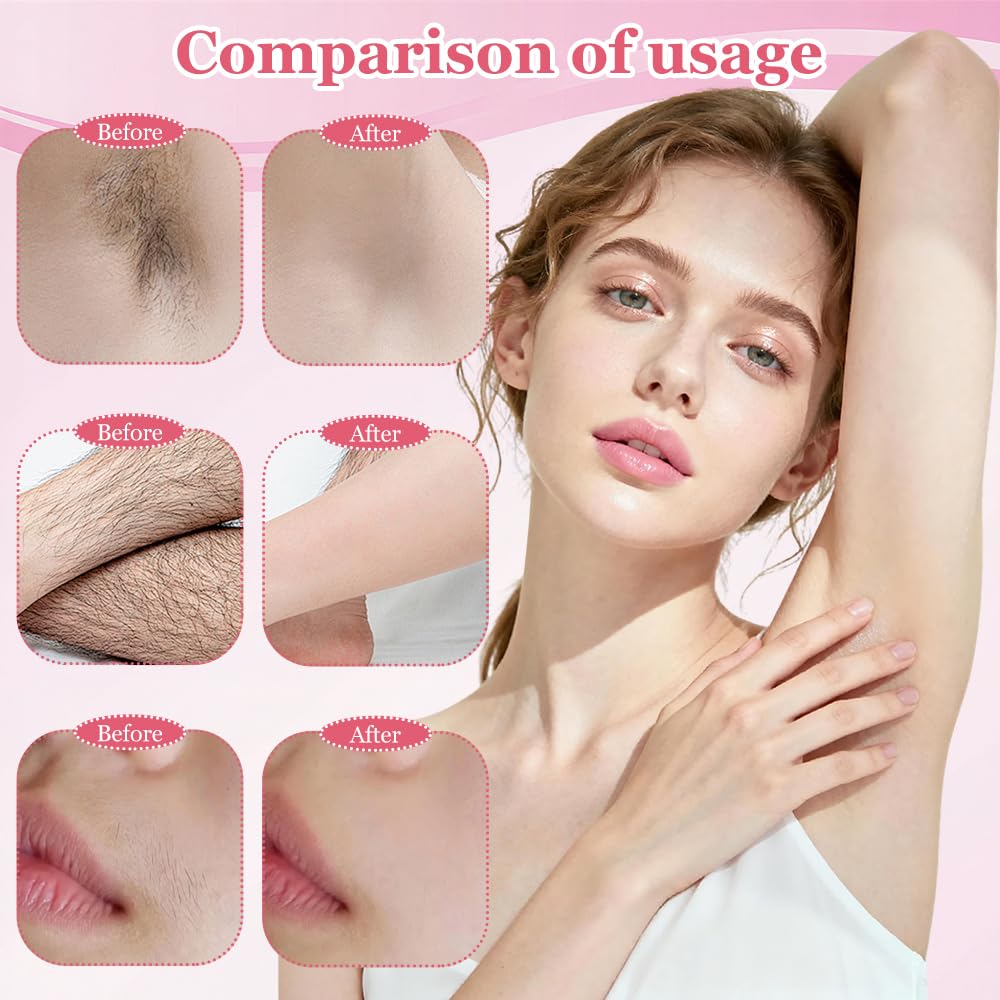 Rasoio elettrico da donna 2 in 1, Bikini Trimmer, impermeabile, utilizzabile sia a secco che bagnato, per gambe, braccia, ascelle e zona bikini (Rosa)