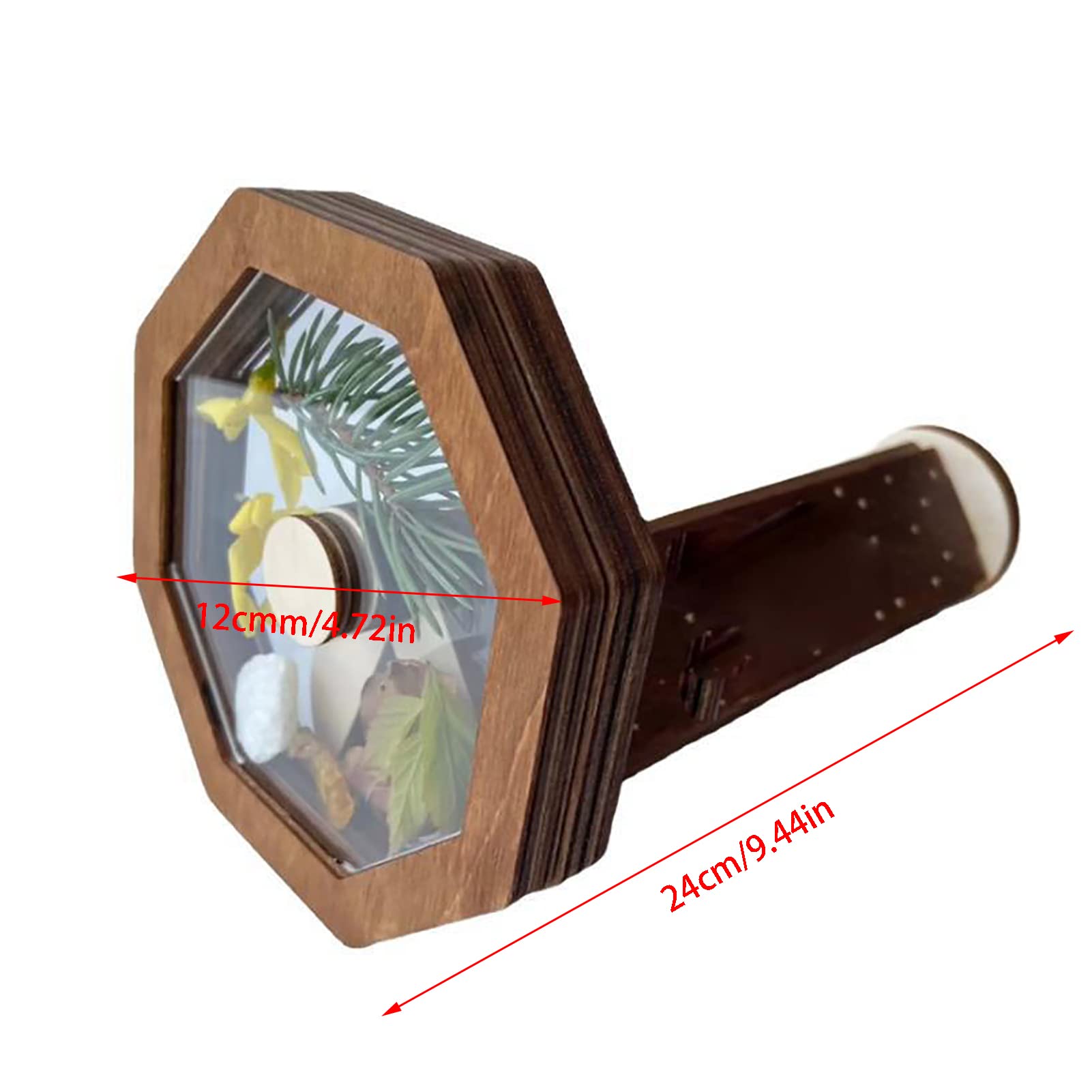 Amazon.co.jp: Luganud手作りの木製万華鏡 - 子供のためのDIY