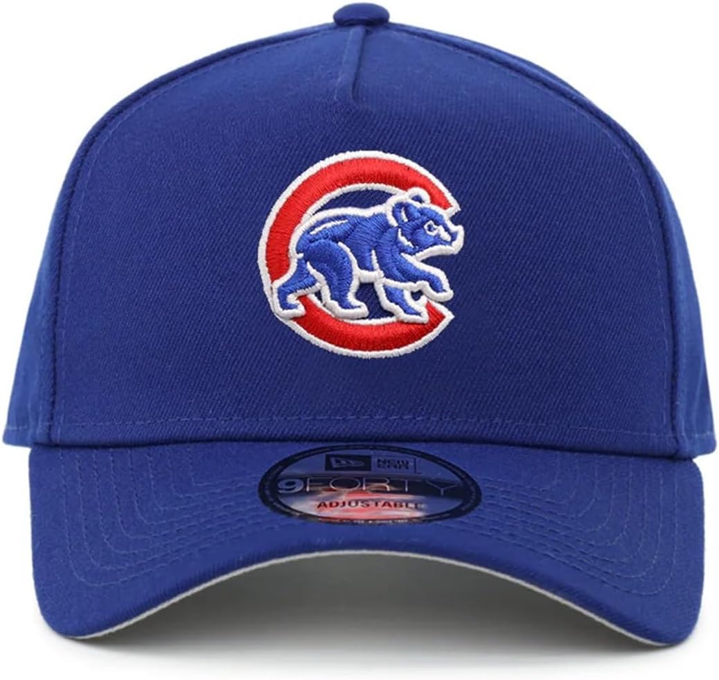 New Era Chicago Cubs 9Forty A-Frame Alternate Snapback Hat Blue