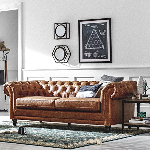 Amazon Brand – Stone & Beam Modern Dark Blue Print, Billiard Rack Patent Wall Art, In Black Frame, 28" X 34" #TOP5