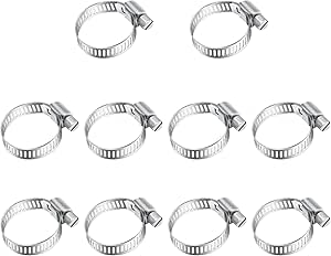 Mini Schlauchschellen Aus Edelstahl - 5er Set Für 7-9 Mm Schläuche