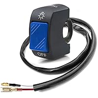 Vista 15 de 2 piezas de interruptor de manillar de motocicleta, botón de encendido y apagado, piezas de ajuste para luz de motocicleta U5 U7 U2 LED, interruptor