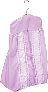 Baby Doll Sweet Touch Baby Crib Diaper Stacker, Lavender