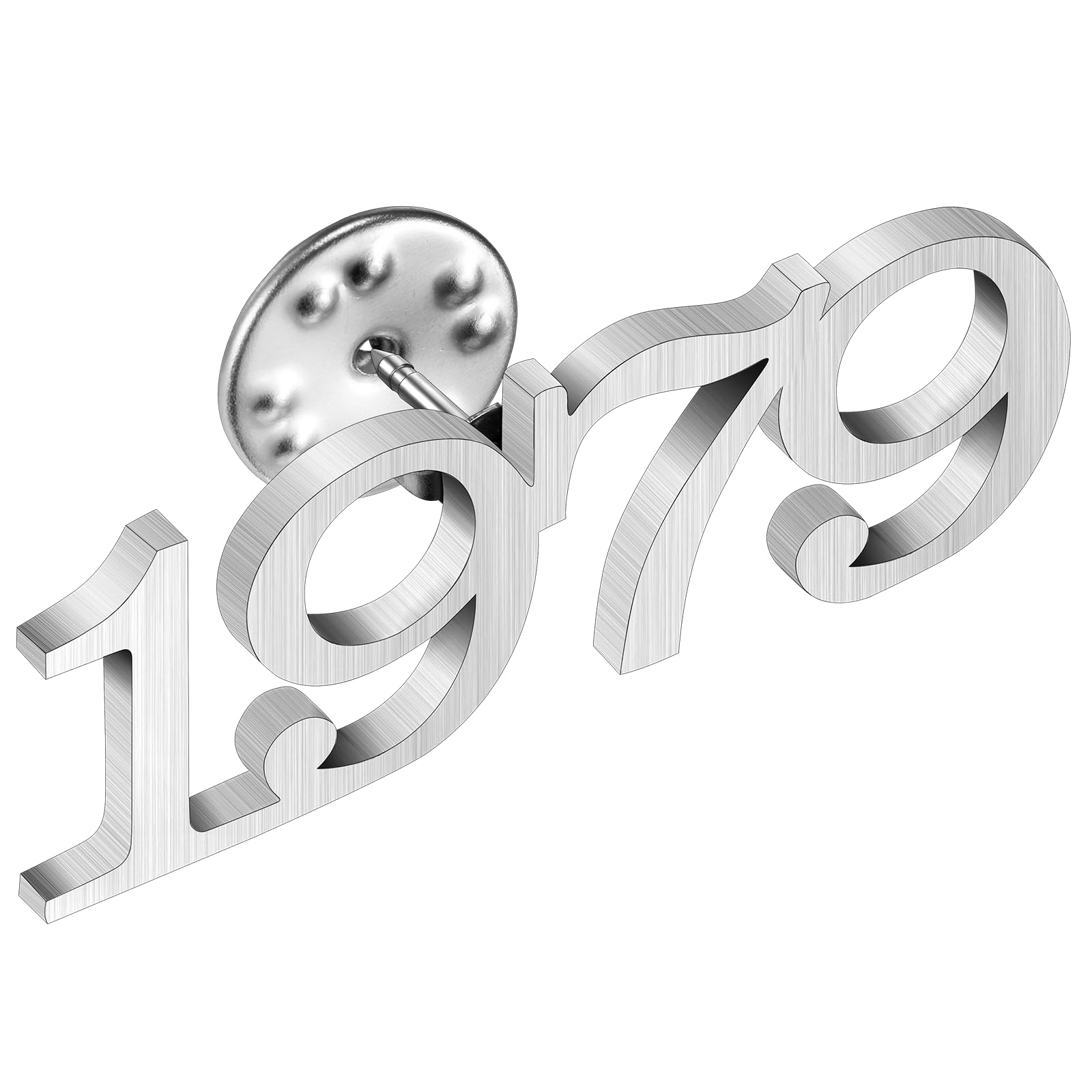 AMITER Birth Year Lapel Pin, 1970-2025 Enamel Brooch Pins Tie Tacks for Men &amp; Women Birthday, Graduation, Anniversary
