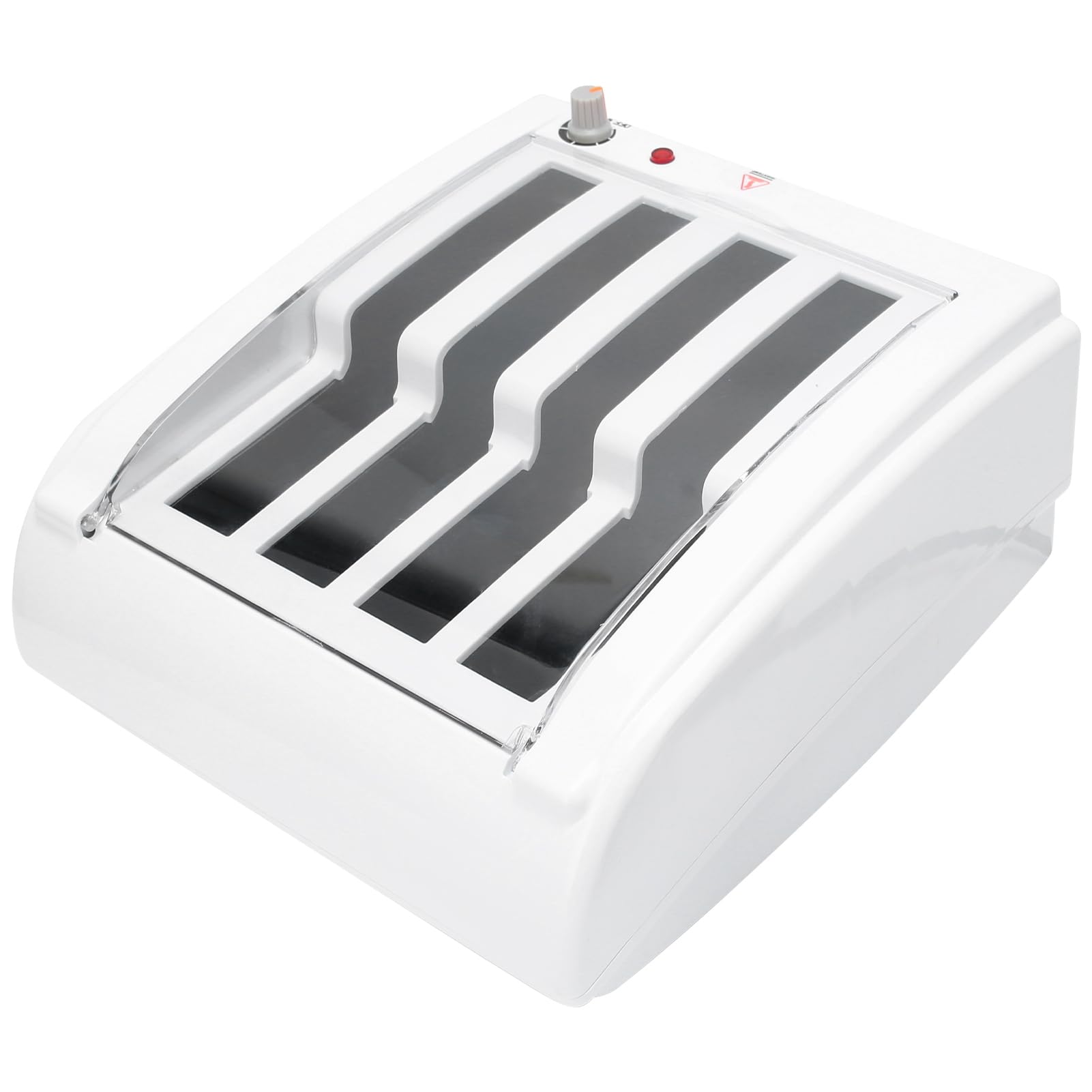 Wakects Haarwachs-Wärmer, Professionelles Wachs-Heizgerät, 200W, für Heim und Salon, Haarentfernungsgerät mit Kompaktem ABS-Design ((ohne Wachs) Europäischer Stecker 220V)