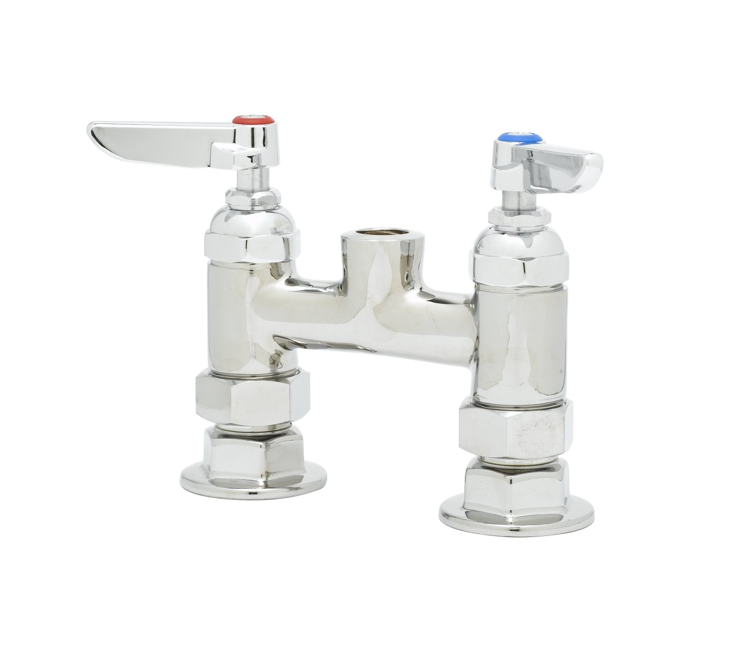 T&S BrassB-0326-LN Deck Mount Double Pantry Rigid Base Faucet with Less Nozzle