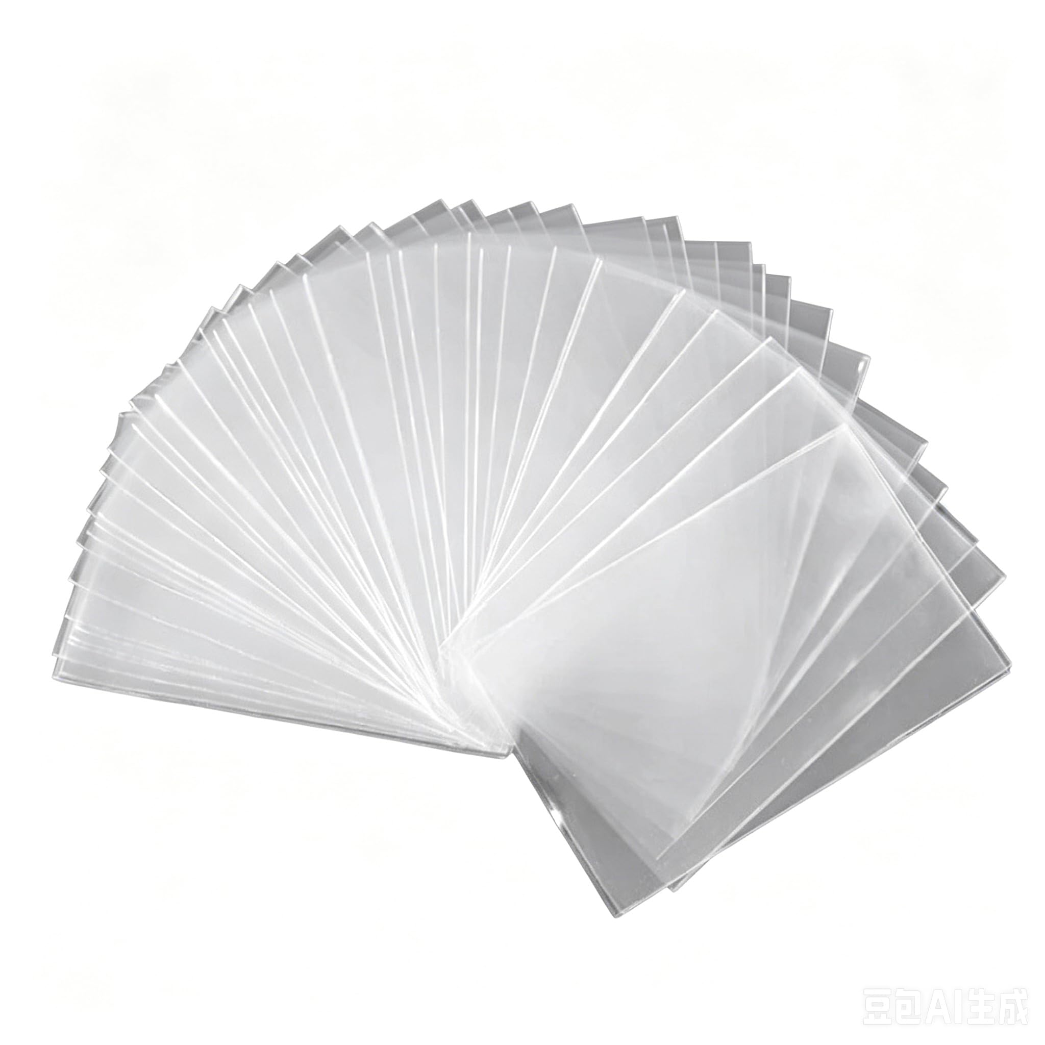 1000 custodie per carte da collezione, 66 x 91 mm, trasparenti, per MTG, Yugioh, carte sportive