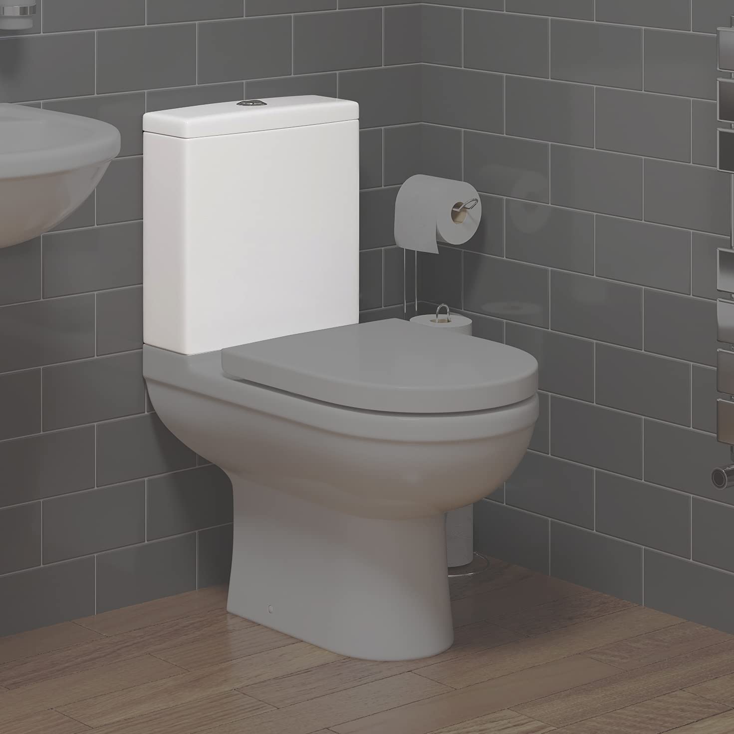 Cistern Only Dual Flush Chrome Push Button