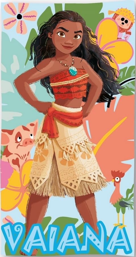arlis Serviette De Plage en vaiana - 70 x 140 cm (Serviette vaiana)