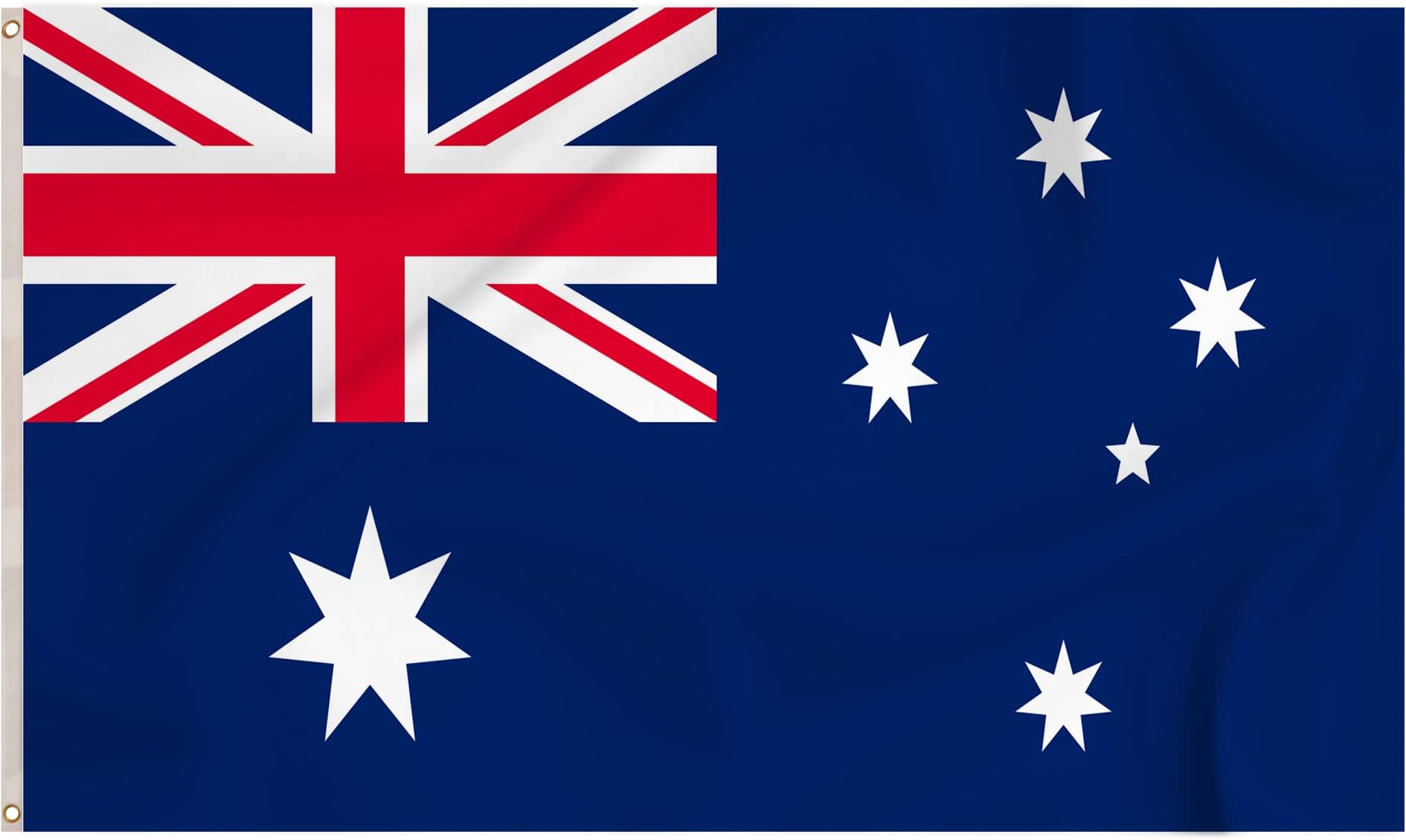 Storm&Lighthouse Australia Flag Australian Flag Oceania Flags 5ft x 3ft with Eyelets