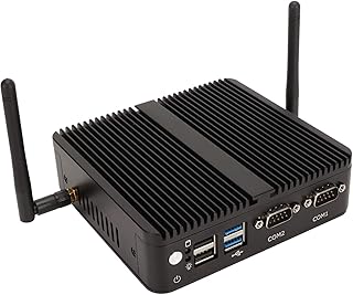 Mini PC para Win11 Pro, 8GB DDR4 512GB SSD 4K HD Mini Computador para Processador Celeron J4125, Desktop PC Com WiFi5, BT4.2, Portas Dual HD, VGA, USB 3.0, Instalação VESA (Plugue UE)