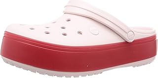 Crocs Crocband 女士防水台洞鞋
