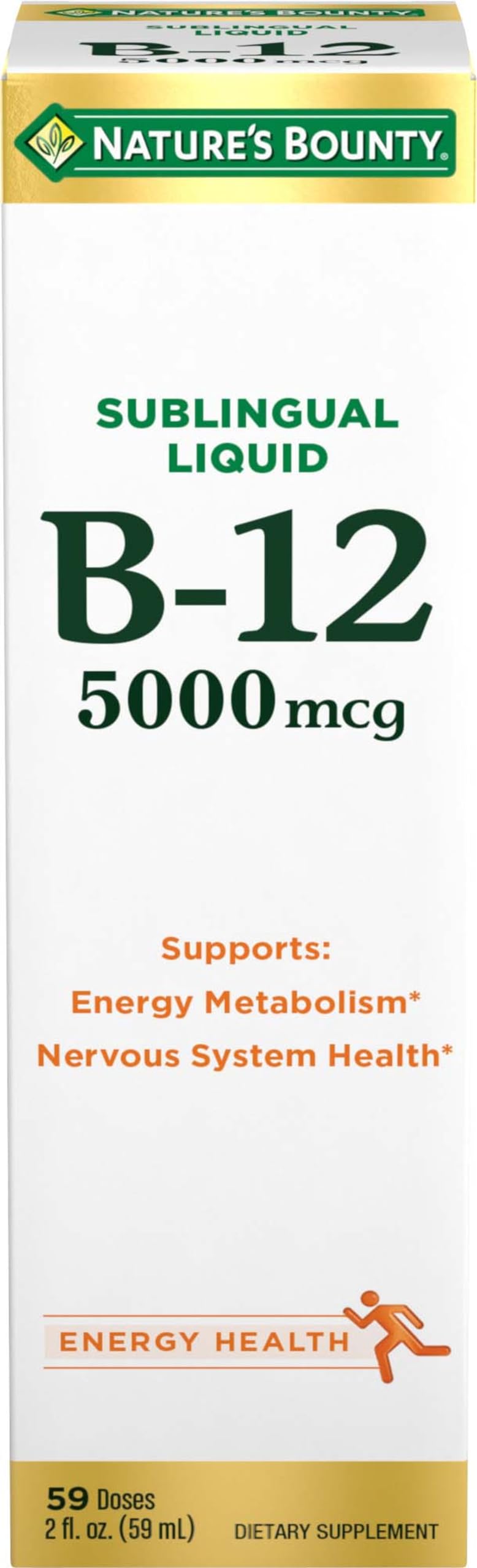 Nature Bounty B12 Liquid, 59ml