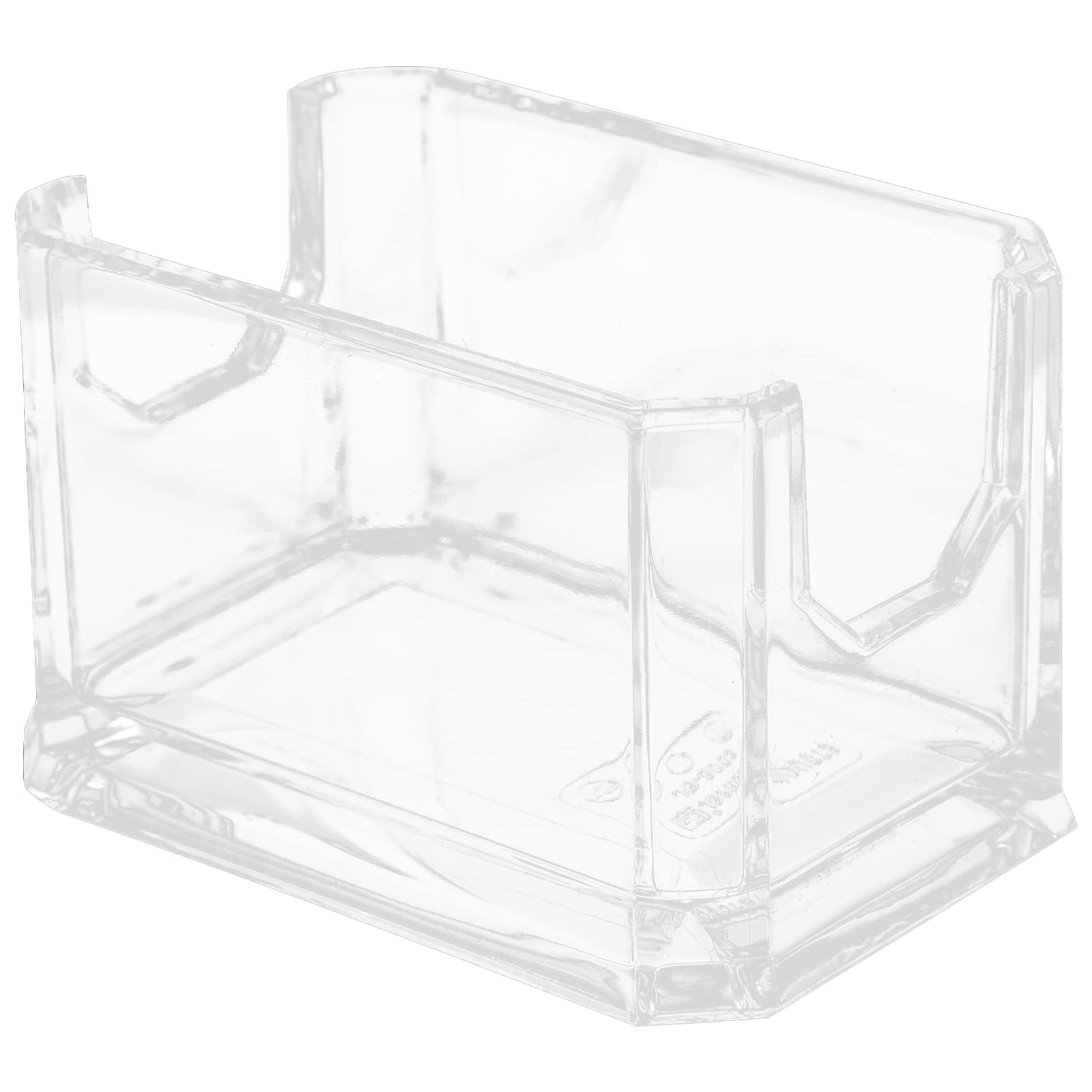 SHERCHPRY Dryer Sheet Holder Coffee Station Organizer Clear Tea Bag Box Coffee Bar Case Acrylic Sugar Holder Sugar Bag for Home Restaurant Hotel Cosmetics Organizer