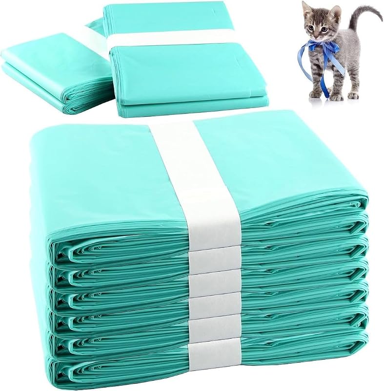 8 Pack Cat Litter Pail Liner Refills Bags Compatible with Litter Champ Litter Pail
