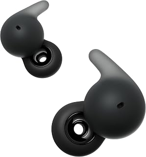 Sony LinkBuds Open – kabellose Earbuds mit offenem Design - Transparenter Klang, ganztägiger Komfort, schweißresistent, Multipoint-Verbindung, 22h Akku, kompatibel mit iOS & Android – Schwarz