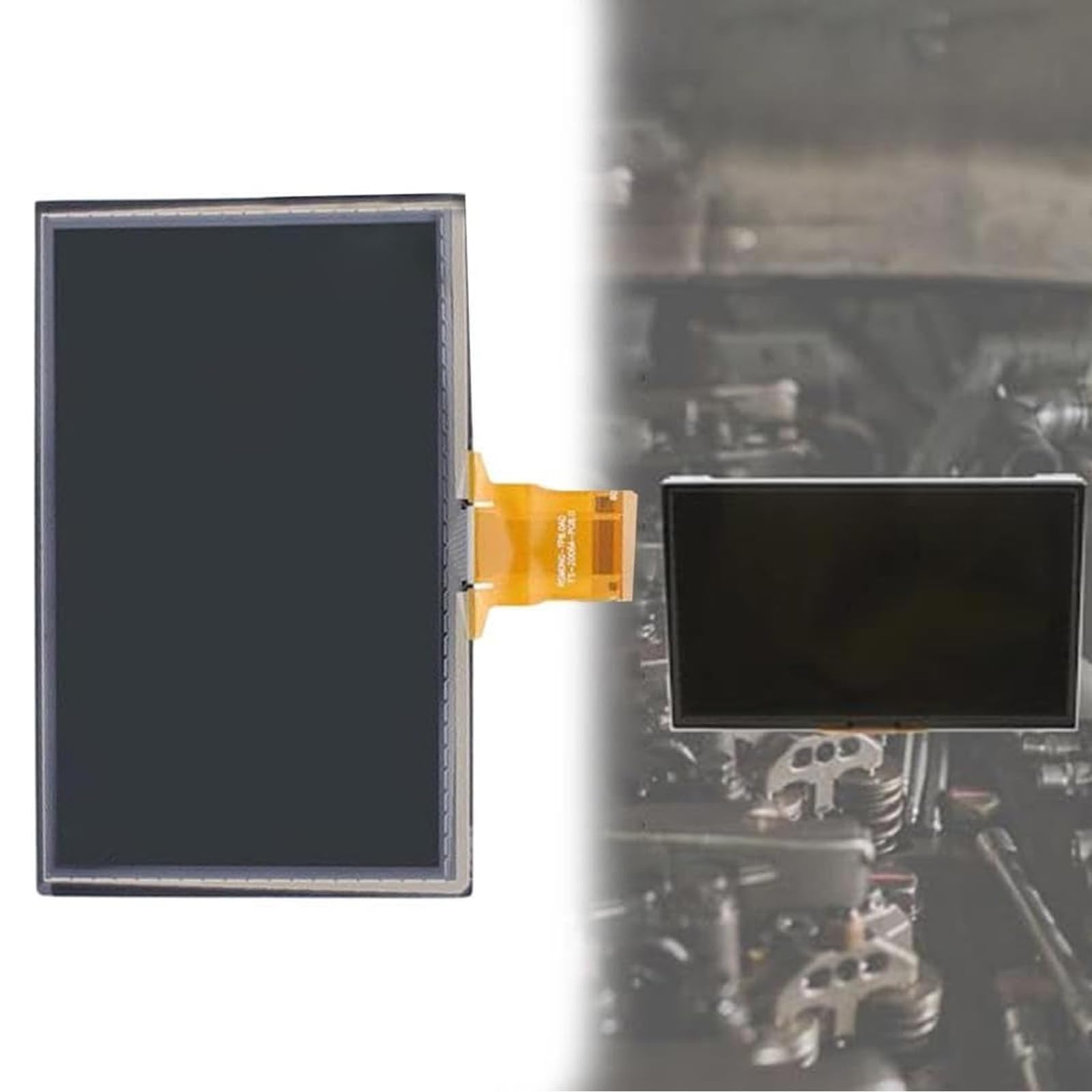 Remplacement d ' écran d ' Affichage à Cristaux liquides d ' Automobile LQ080Y5DZ05 pour Le Moniteur d ' Affichage de Navigation Radio de véhicule Panneau Facile à Installer