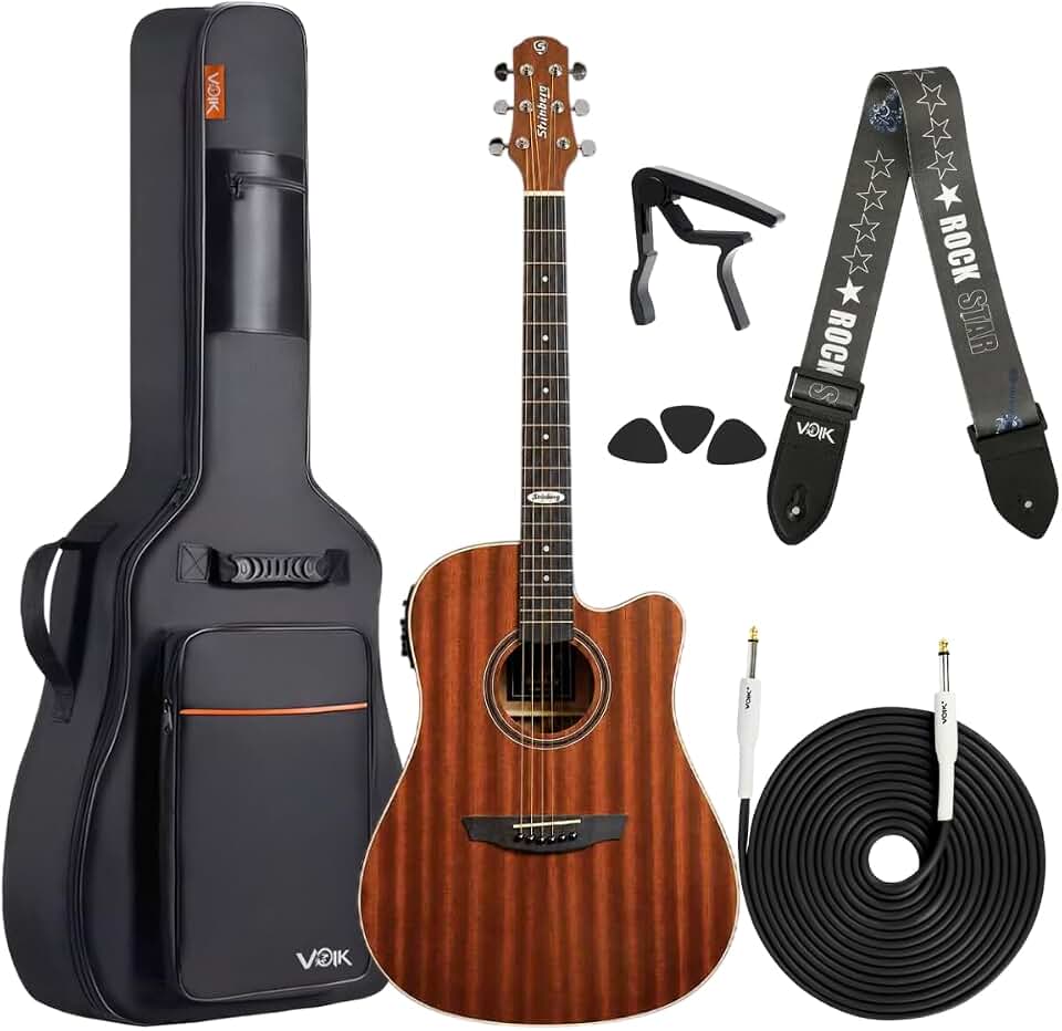 Kit Violão Strinberg SD200C MGS Com Capa + Acessórios Voik