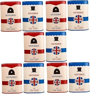 Beaupretty 10 Peças Lixeira De Reciclagem De Lâminas Usadas Banco De Lâminas De Barbear Recipiente Para Objetos Cortantes De Viagem Segurança Barbeador De Viagem Recipiente De Metal