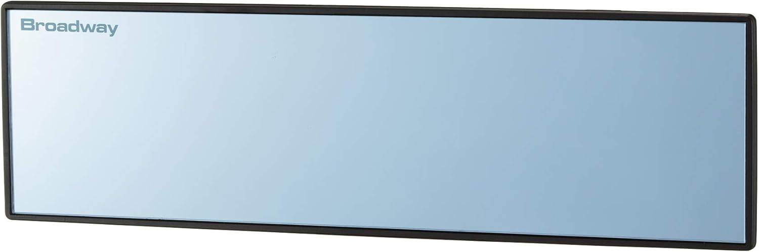 NAPOLEX Broadway BW174 Blue Glass 270mm (10.63") Flat Wide Mirror | New Model of 2021