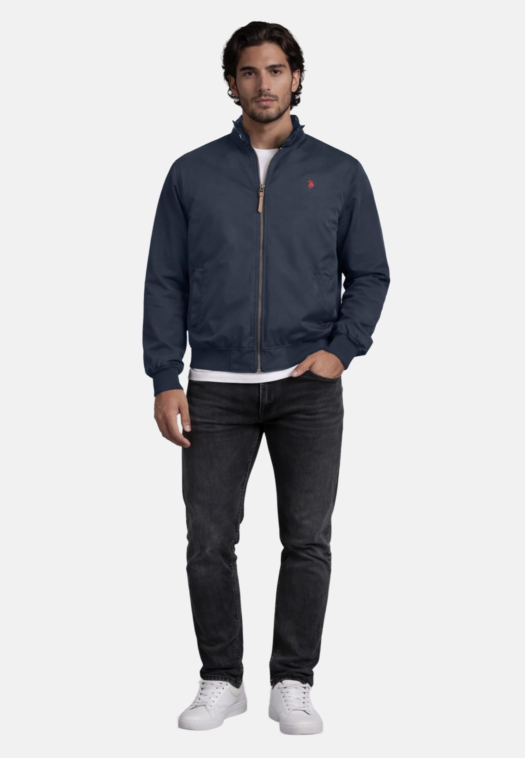 U.S. POLO ASSN. Kurtka męska (S-XXL) - bawełna, lekka, 3 kieszenie - P037