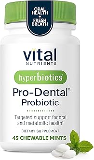 Pro-Dental Probiotic Natural Mint 3 Billion Cfu 45 Chewable 150012
