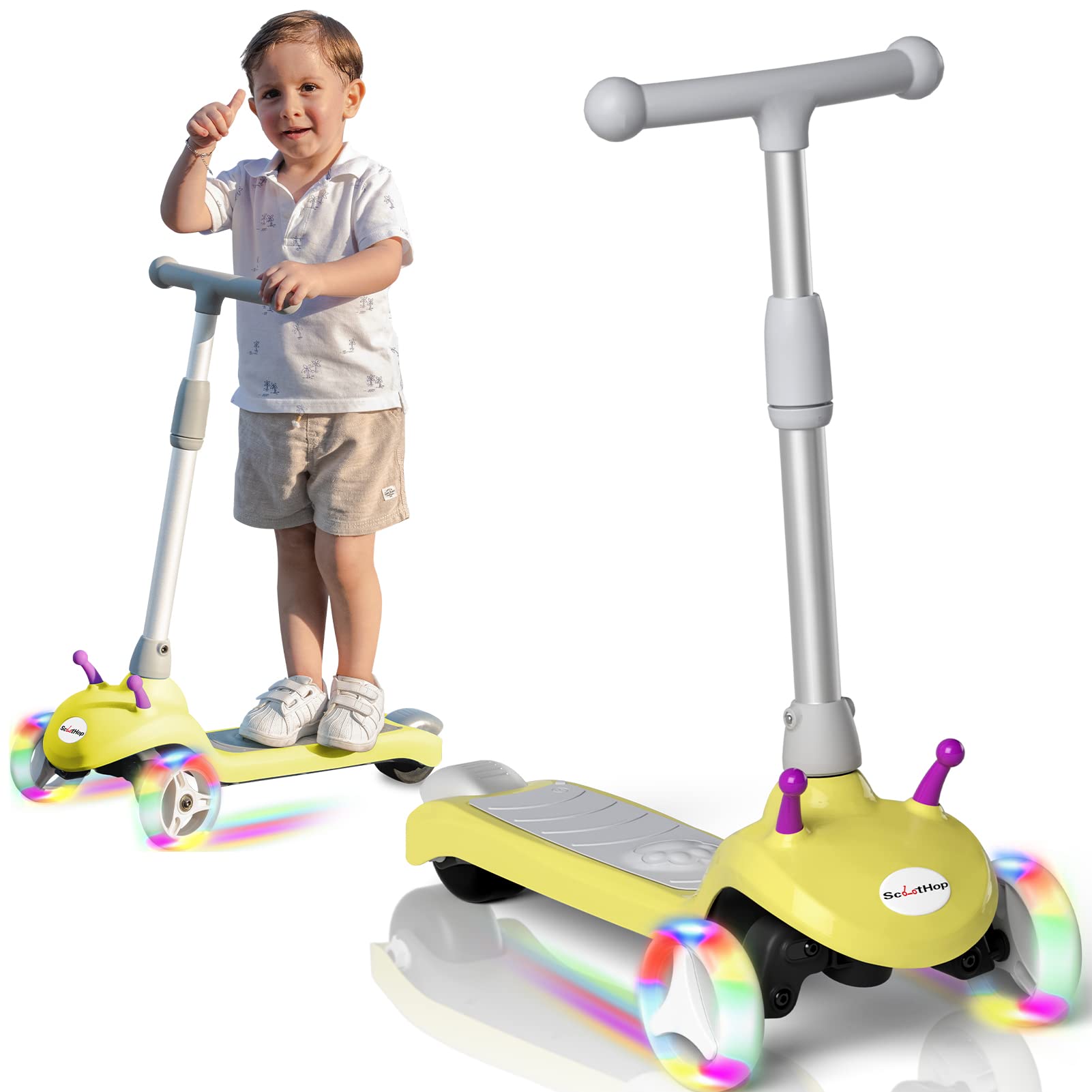 Buy ScootHop Electric Scooter for Kids, 3 Wheel Electric Scooter for