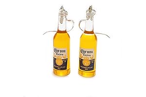 HANDMADE Beer Bottle Cinco De Mayo Earrings with Genuine Sterling Silver Hooks!