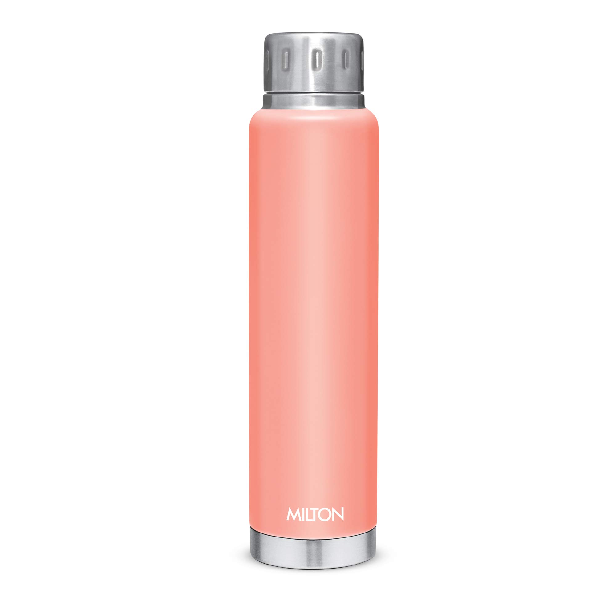 Milton Elfin 750 Thermosteel 24 Hours Hot and Cold Water Bottle, 750 ml, Peach | Leak Proof | Easy to Carry | Office Bottle | Hiking | Trekking | Travel Bottle | Gym | Home | Kitchen Bottle (B08Z3GRTNL) Amazon Price History, Amazon Price Tracker
