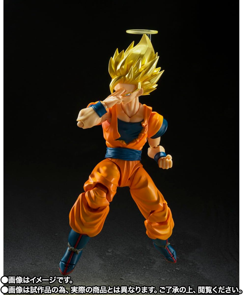 BANDAI NAMCO Entertainment Dragon Ball Z Super Saiyan 2 Son Goku S.H.Figuarts Exclusive Tamashii