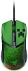 Minecraft Gaming Mouse Razer Cobra Minecraft Edition 58g Lightweight Compact Fits Grip/Palm Hold Wired 3rd Generation Optical Mouse Switch Immersive Underglow Chroma Lighting 8500 DPI Optical Sensor