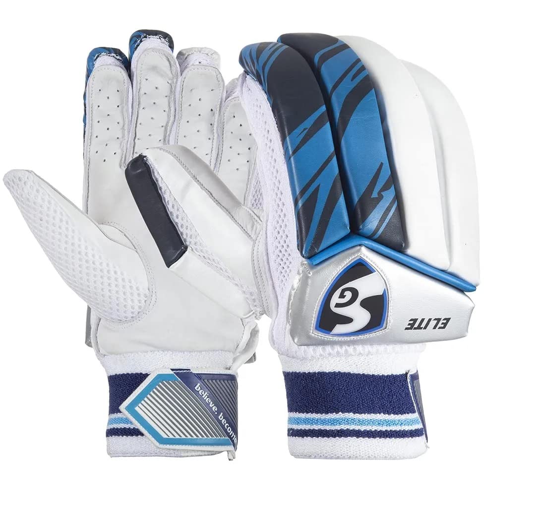SG Elite Cricket Batting Gloves Junior Size RH-image-17