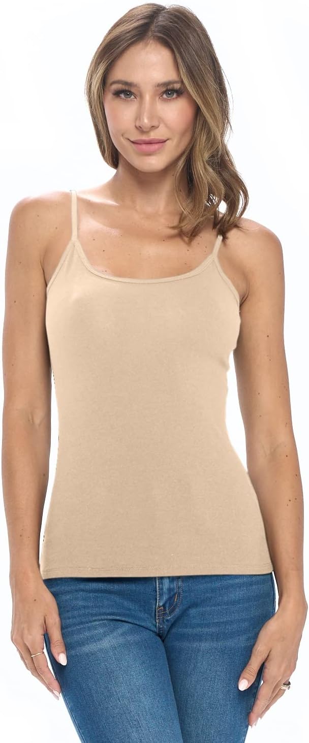 Natural Uniforms Women's Camisole Tank Top-Breathable Cotton Stretch - Image 5