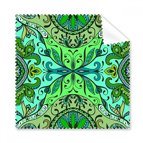 Chiffon de nettoyage motif lunettes fleurs pour le bureau et la maison