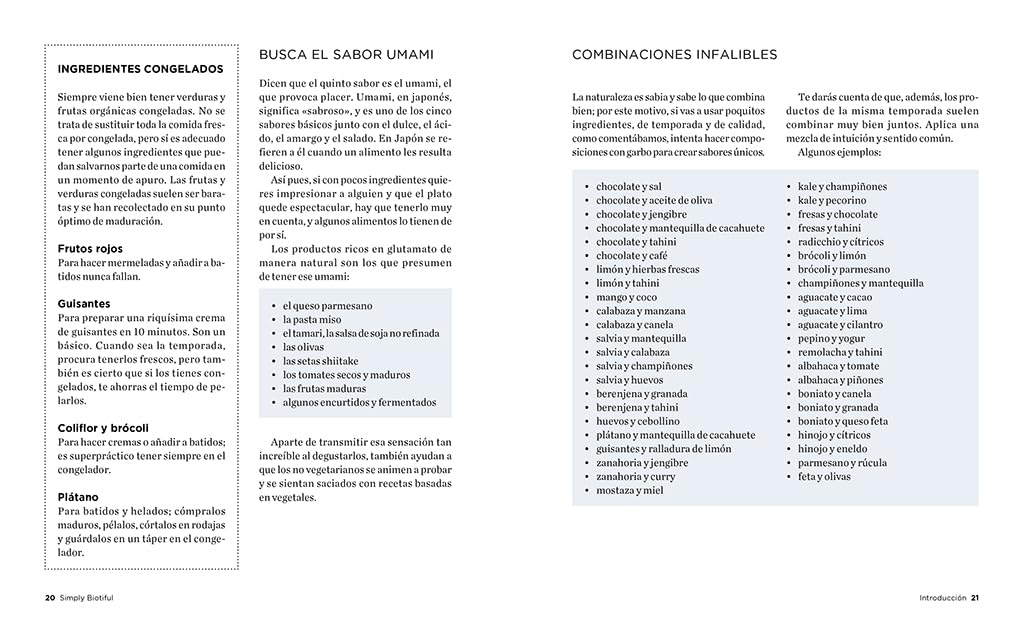 Simply Biotiful (edición actualizada): Recetas saludables con 6 ingredientes (Cocina saludable)