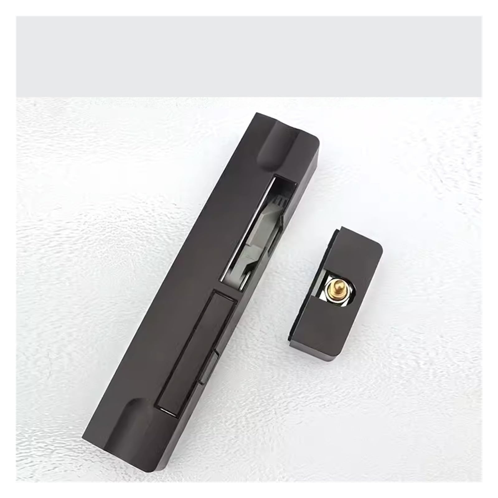 Chiudiporta automatico a induzione Arresto della porta Attrezzatura for la chiusura Supporto silenzioso Posizionamento hardware e buffer di arresto(White Left sided)