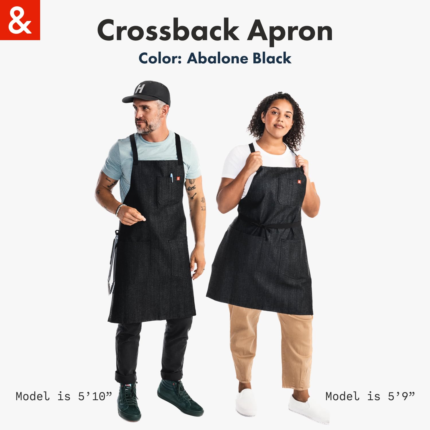 Amazon.com: hedley & bennett Crossback Chef Apron – Professional