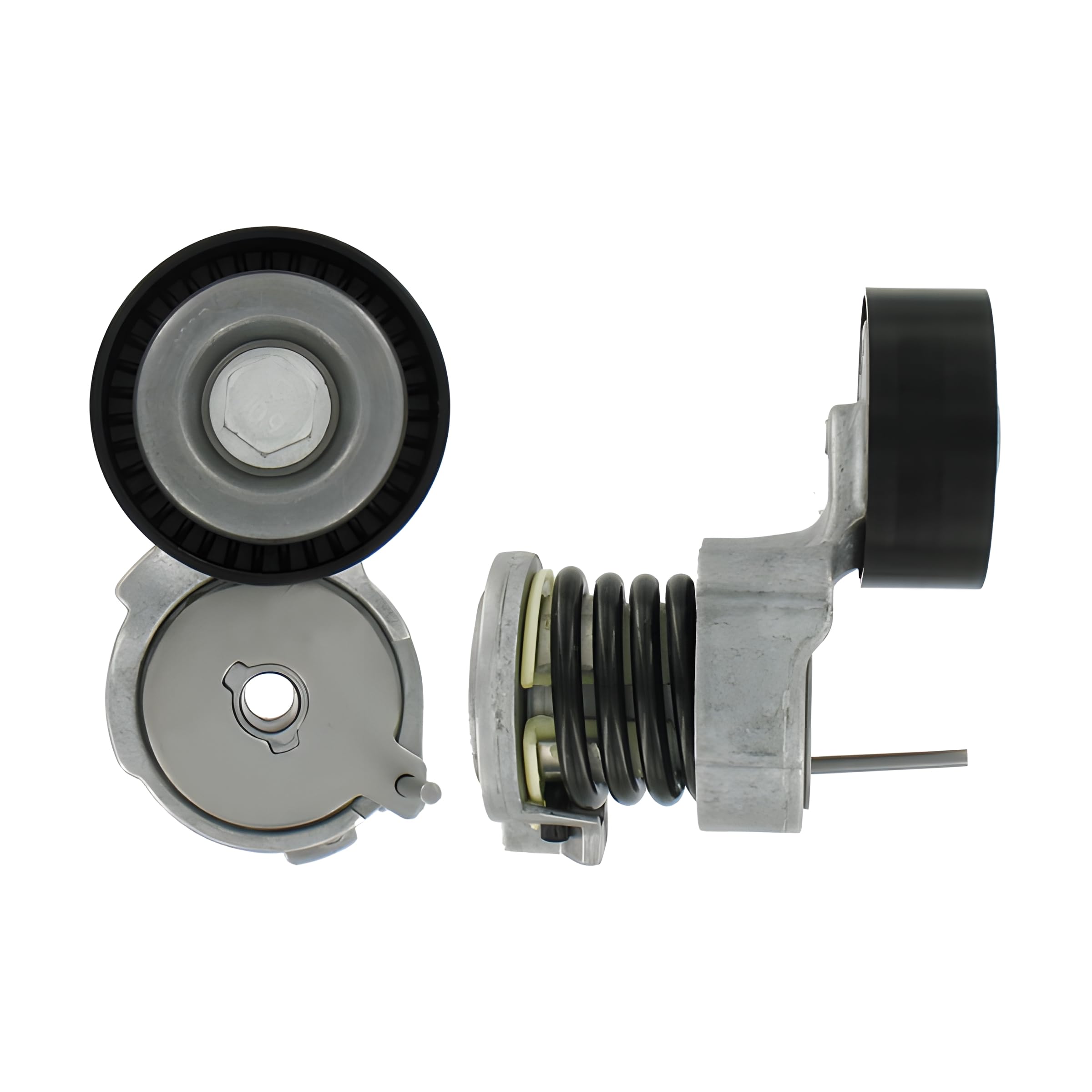 Left SKF VKM 31220 Tensioner Pulley, V-ribbed belt for SEAT,SKODA,VW