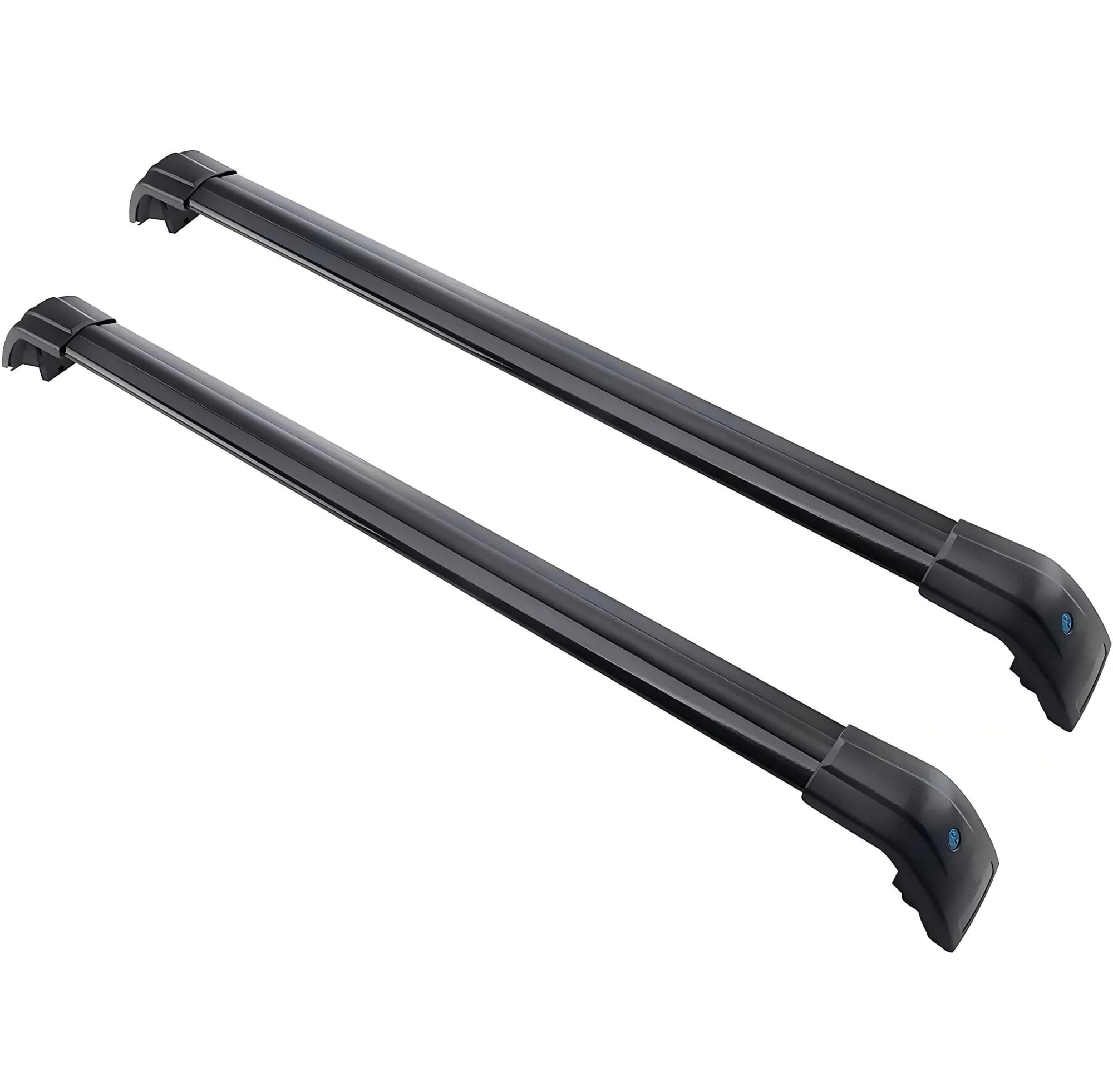 Barras de techo para Mercedes GLC X254 2023-2025 portaequipajes con cerradura para viajes de aventura 8