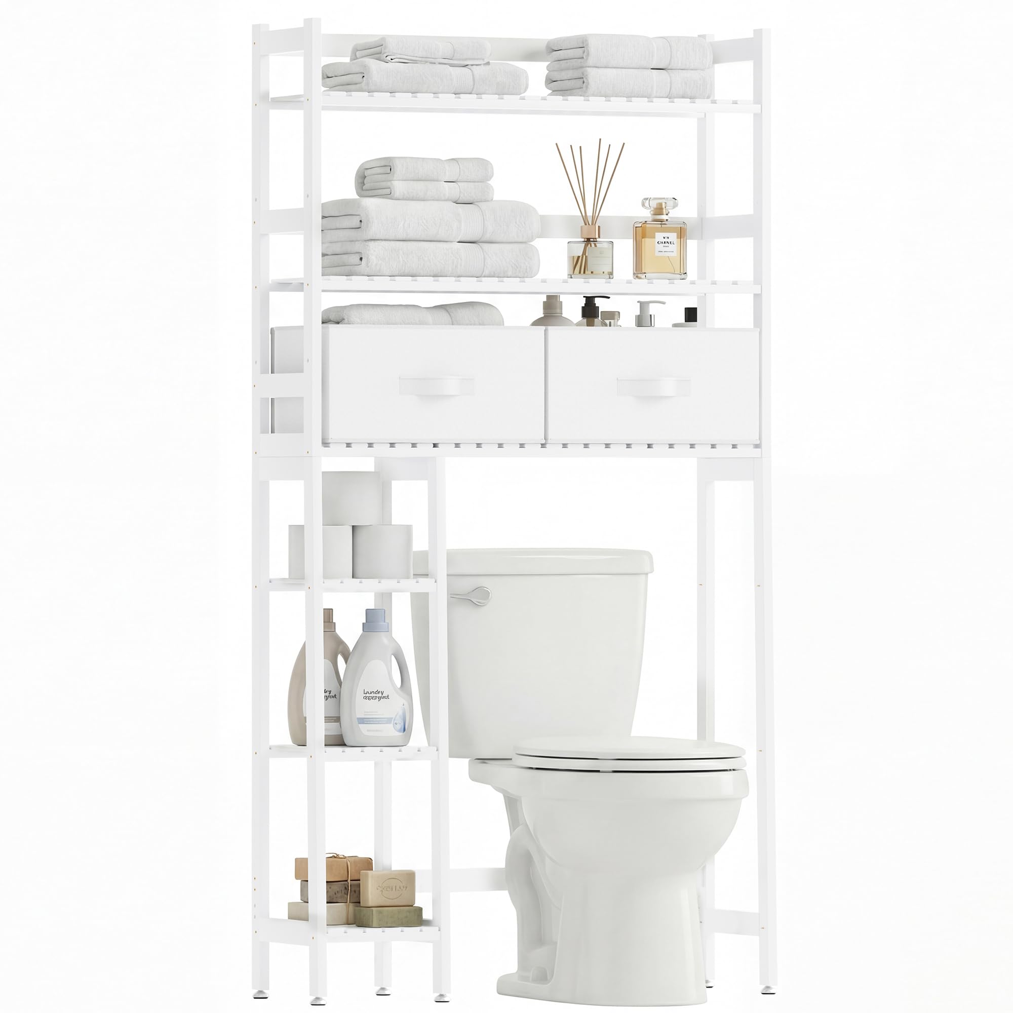 SMIBUY Over The Toilet Storage with Drawers