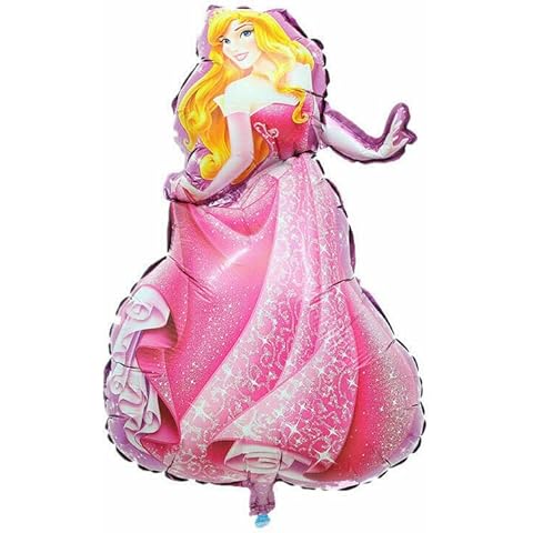 37"Disney Princess Foil Balloons Birthday Party Decorations Supplies Girls Belle Frozen Sleeping Beauty Cinderella Cover