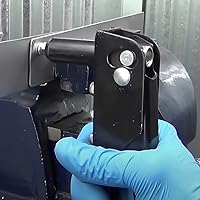 Vista 7 de 100 remaches de aluminio de 1/8" x 1/4", remaches ciegos plateados de 0.126 x 0.236 in