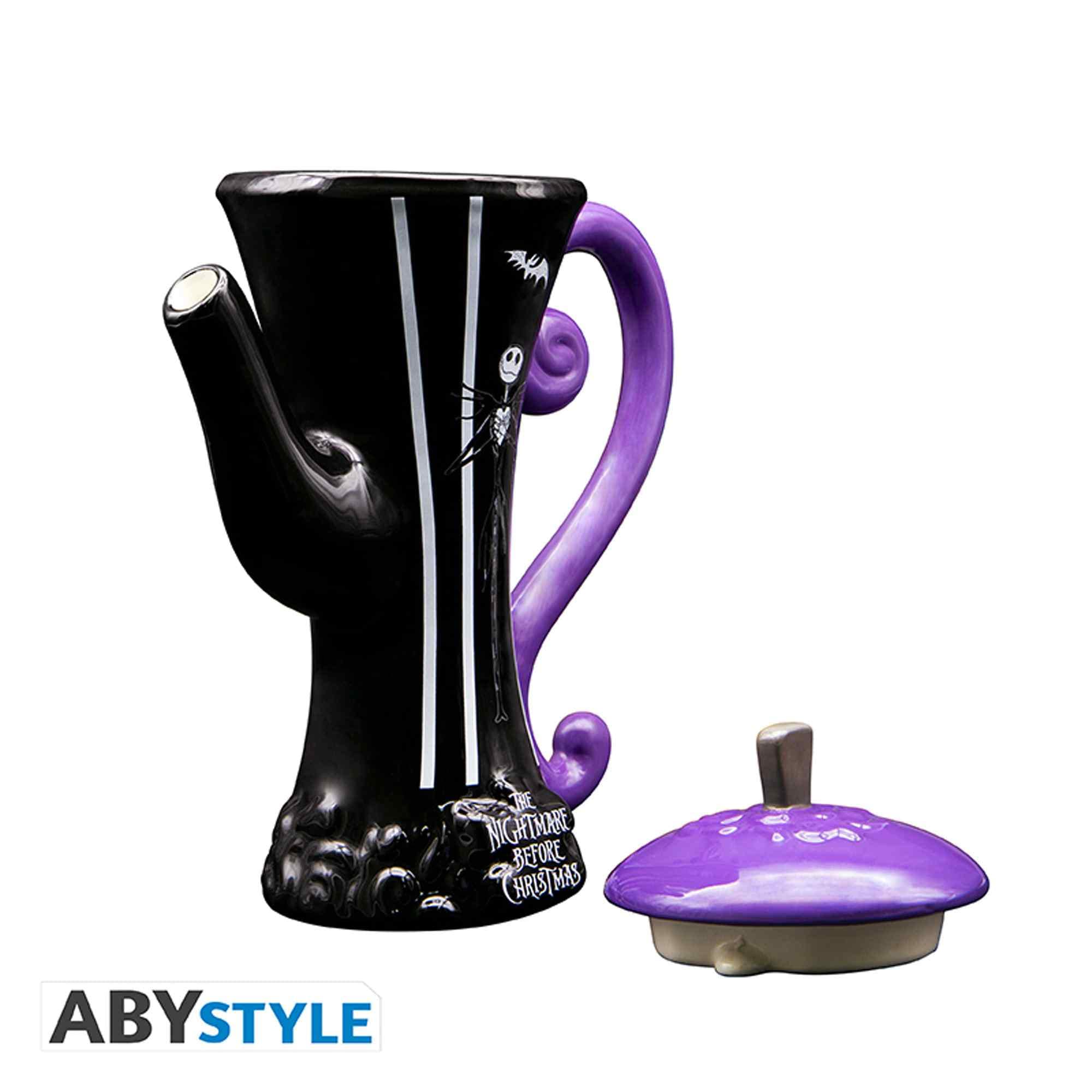 Tetera de Cerámica Pesadilla Antes de Navidad Modelo Jack Skellington