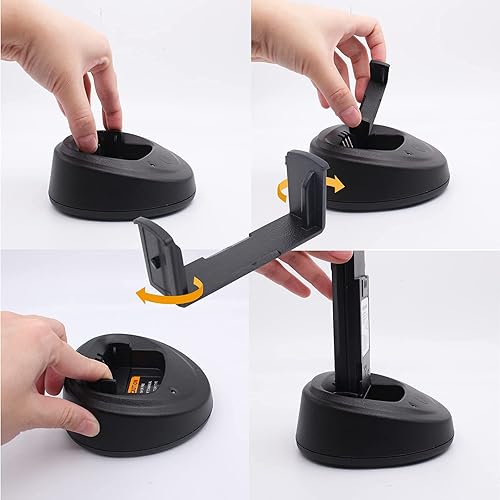 Miniatura 3 de Wpln4137 Wpln4137BR Accesorios de base de cargador de batería Riel de localización compatible para Motorola Radio CP200 CP200D CP200XLS CP040 CP180